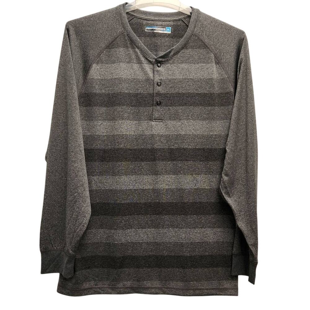 Roundtree & Yorke Performance Long-Sleeve T-Shirt